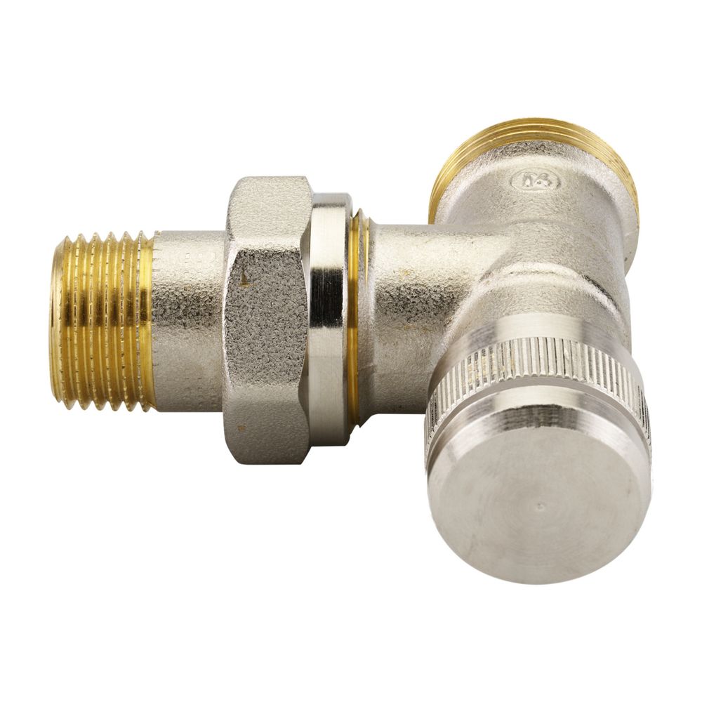 Danfoss Rücklaufverschraubung RLV 15, G 3/4" AG, Eckausführung, vernickelt, 003L0363... DANFOSS-003L0363 5702420048345 (Abb. 6)