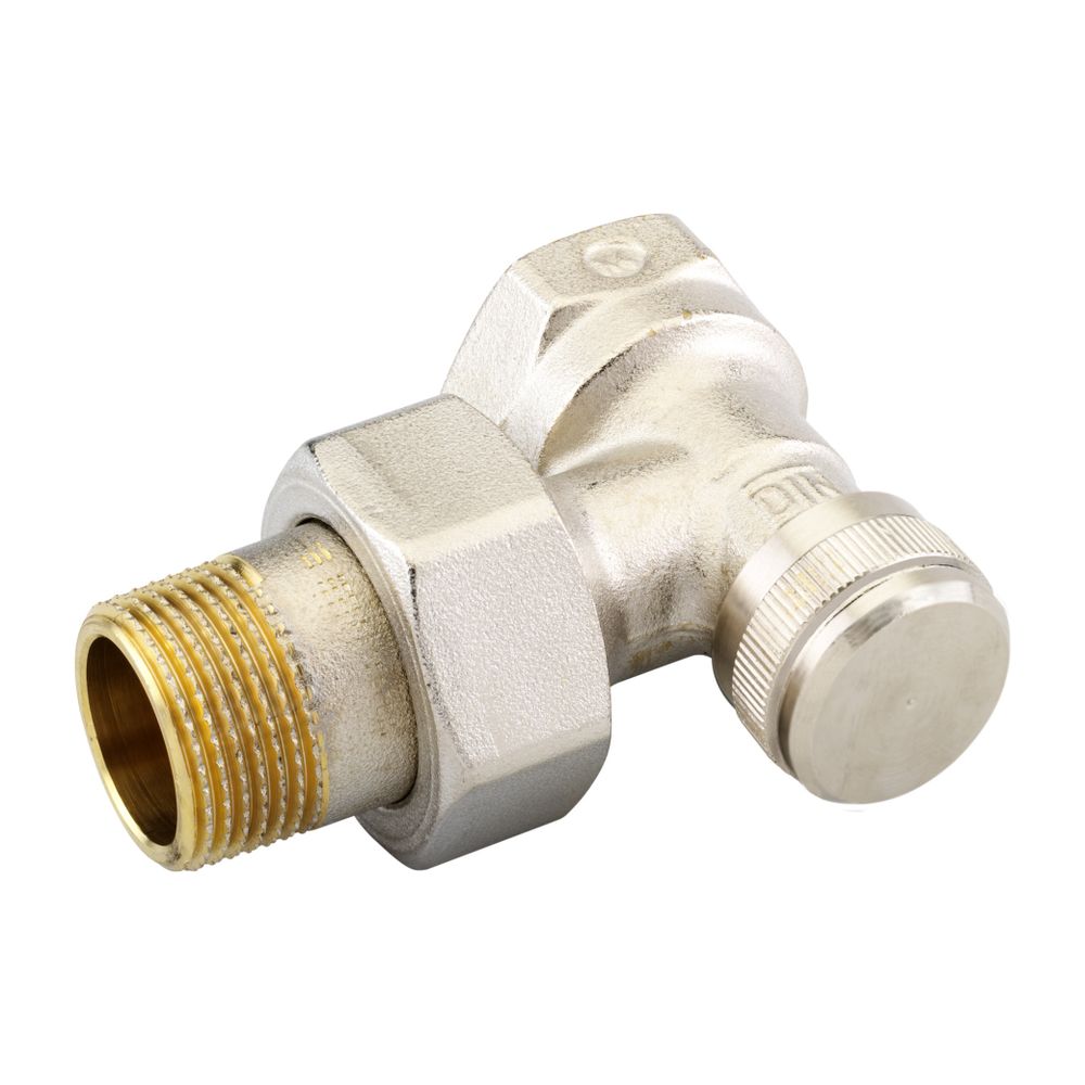 Danfoss Rücklaufverschraubung RLV 20, R 3/4", Eckausführung, vernickelt, 003L0145... DANFOSS-003L0145 5702420031019 (Abb. 4)
