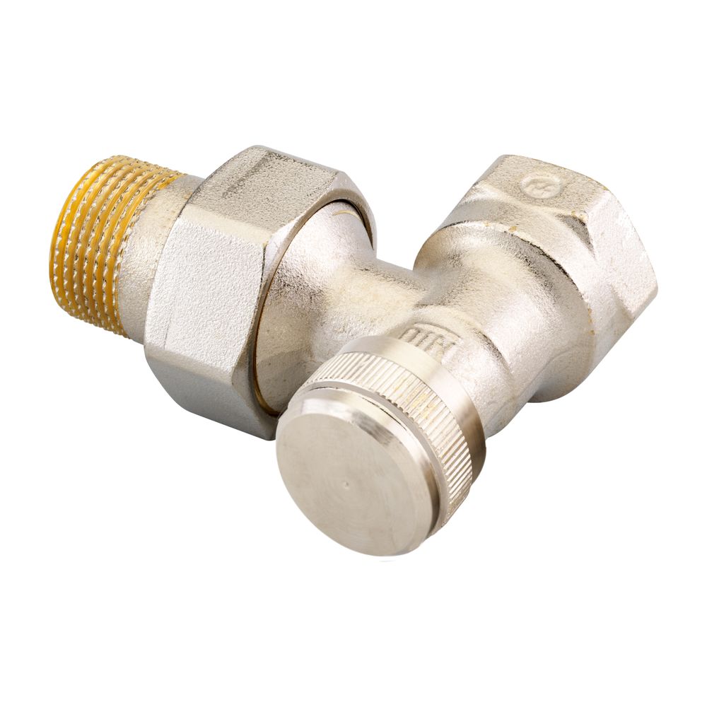 Danfoss Rücklaufverschraubung RLV 20, R 3/4", Eckausführung, vernickelt, 003L0145... DANFOSS-003L0145 5702420031019 (Abb. 3)