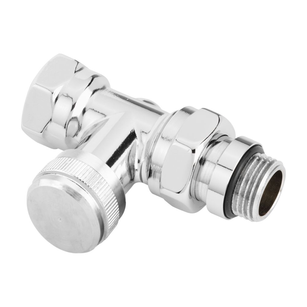 Danfoss Rücklaufverschraubung RLV-CX 15, R 1/2", Durchgangsausführung, verchromt, 003... DANFOSS-003L0274 5702420069807 (Abb. 4)