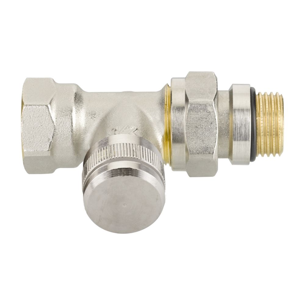 Danfoss Rücklaufverschraubung RLV 15, R 1/2", Durchgangsausführung, selbstdichtendem ... DANFOSS-003L0344 5702420095097 (Abb. 5)