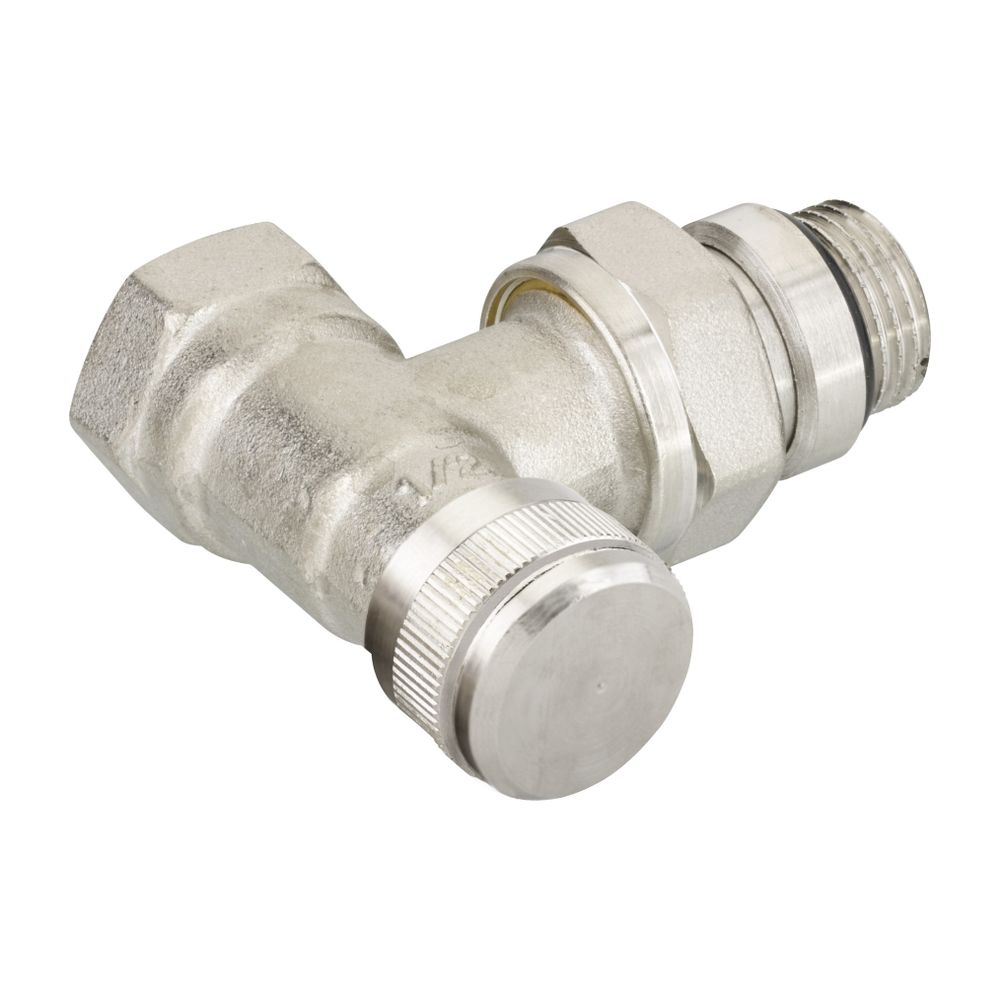 Danfoss Rücklaufverschraubung RLV 15, R 1/2", Eckausführung, selbstdichtendem Nippel,... DANFOSS-003L0343 5702420095066 (Abb. 5)