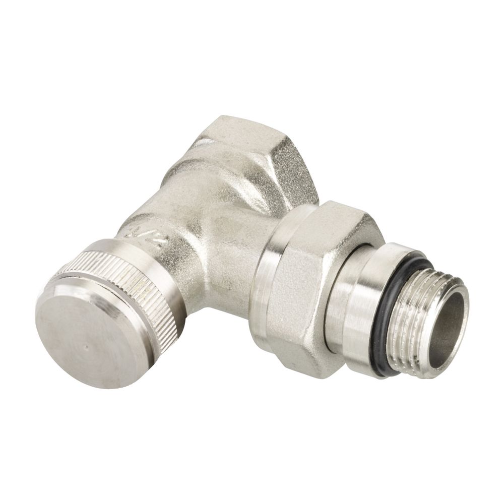 Danfoss Rücklaufverschraubung RLV 15, R 1/2", Eckausführung, selbstdichtendem Nippel,... DANFOSS-003L0343 5702420095066 (Abb. 6)