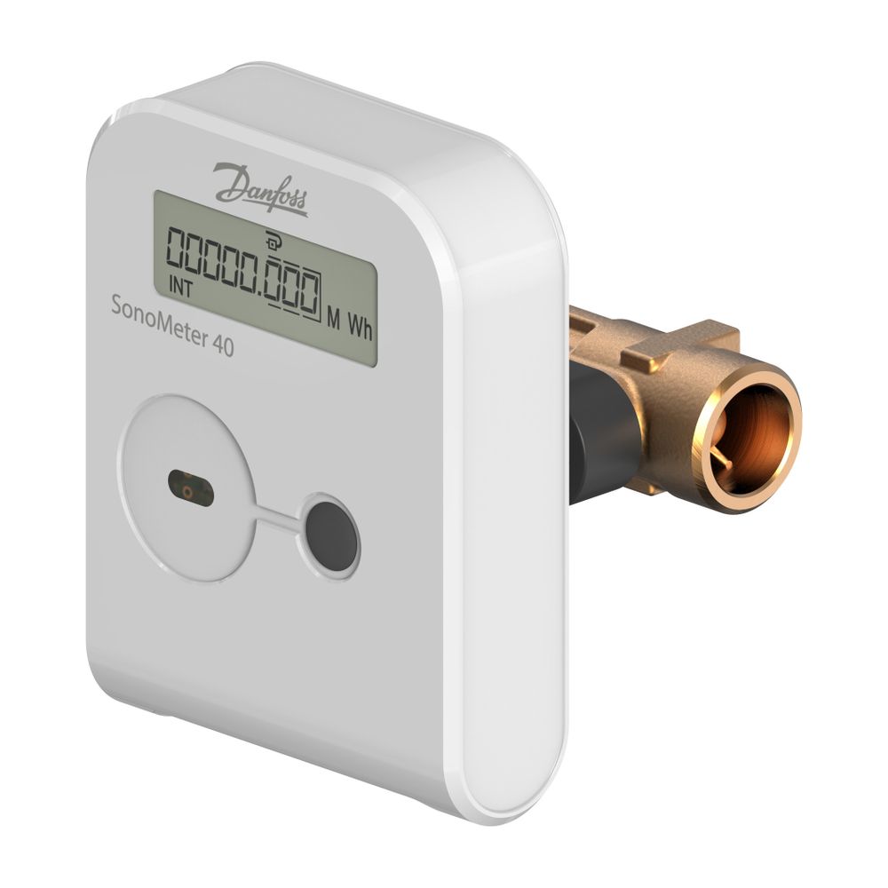 Danfoss Wärme-/Kältezähler SonoMeter 40 QP1,5 DN 15 R PN 25 24V BACnet Pu IP65 kWh... DANFOSS-187F2752 5702424624620 (Abb. 2)