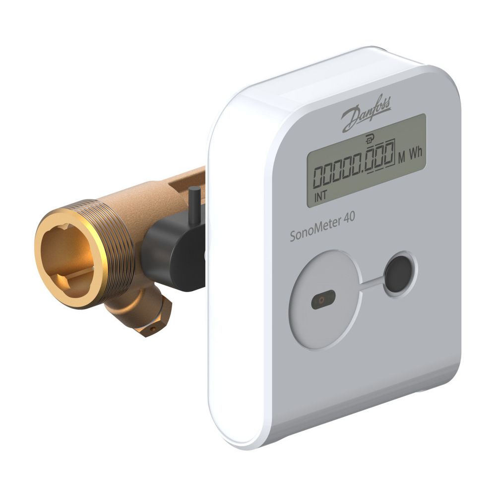 Danfoss Wärmezähler SonoMeter 40, qp 2,5m3/h, DN 20 für RL, PN 25, Batterie, Pulse, I... DANFOSS-187F2006 5702424605360 (Abb. 6)