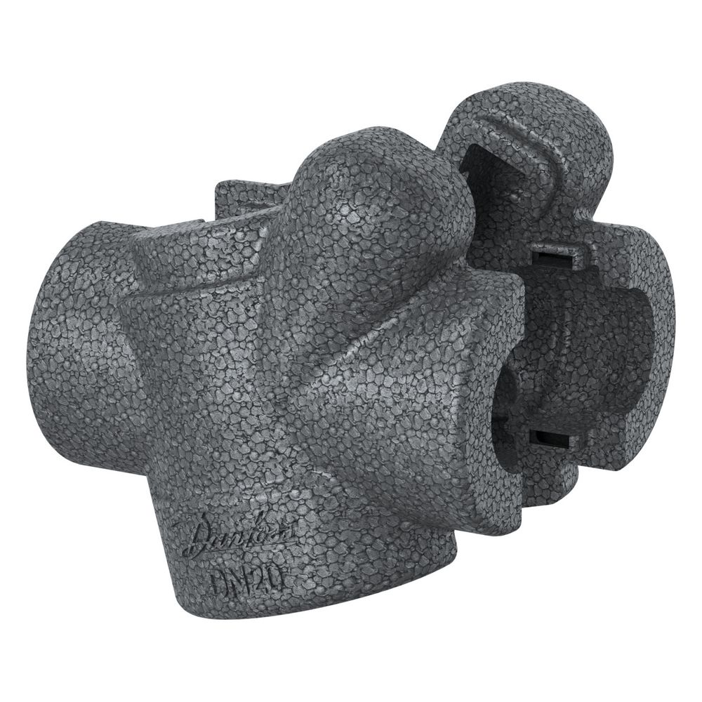 Danfoss EPP-Isolierschale Grau, AB-QM 4.0, DN 15, 120 Grad C, EPP, 003Z7810... DANFOSS-003Z7810 5702424592868 (Abb. 6)