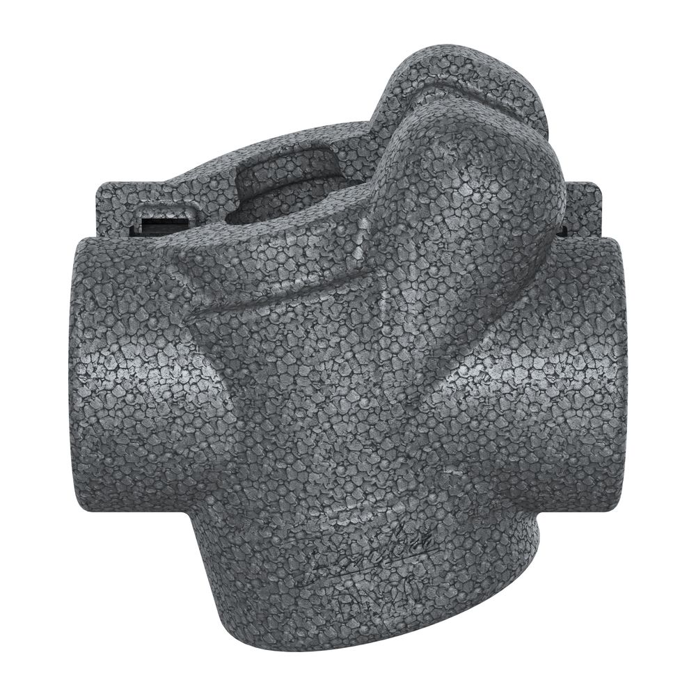 Danfoss EPP-Isolierschale Grau, AB-QM 4.0, DN 15, 120 Grad C, EPP, 003Z7810... DANFOSS-003Z7810 5702424592868 (Abb. 3)