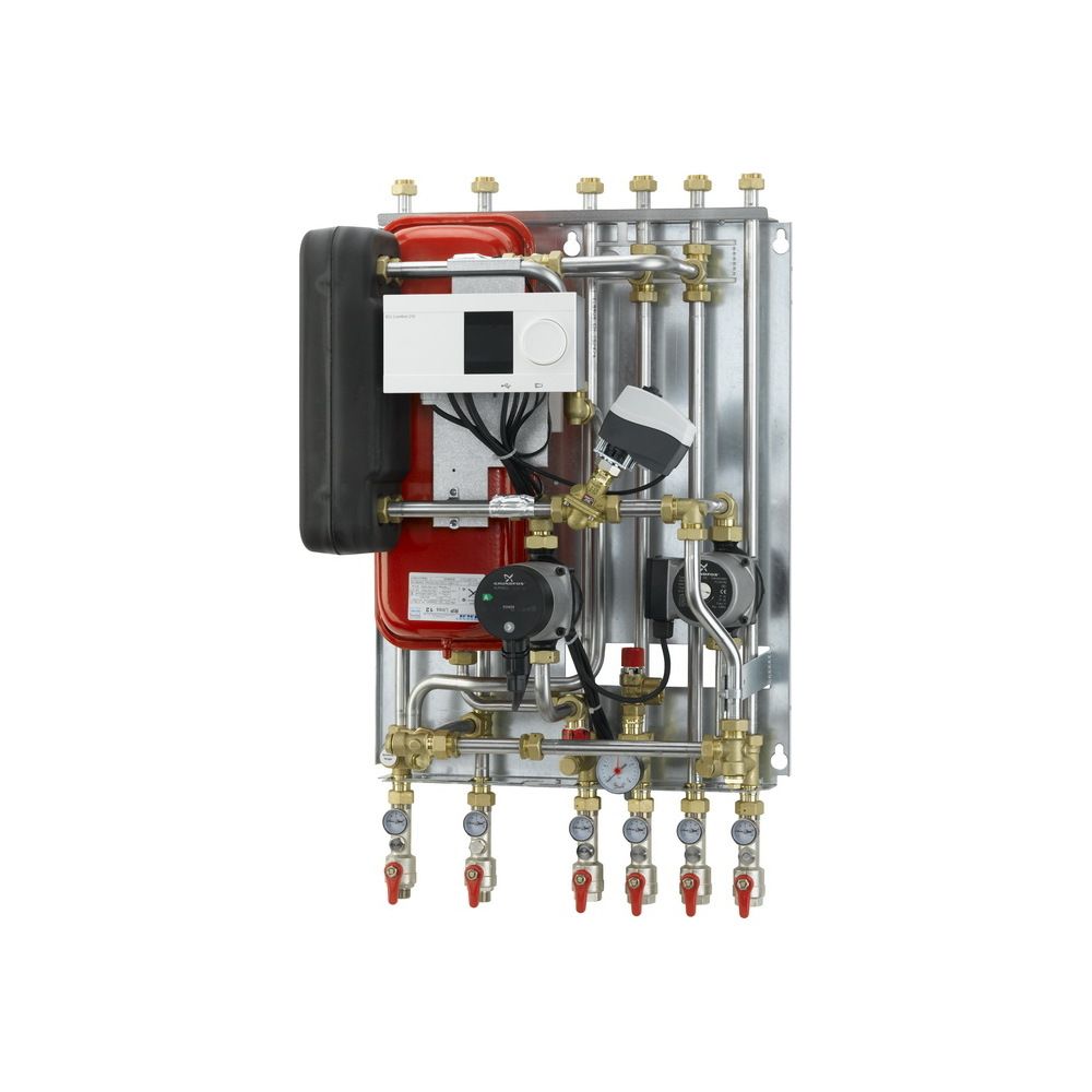 Danfoss Hausstation VX Solo II HWS, 2 Heizleistung 30kW, ECL310/A337, 1x Sicherheitst... DANFOSS-145F4157 5714279483512 (Abb. 2)