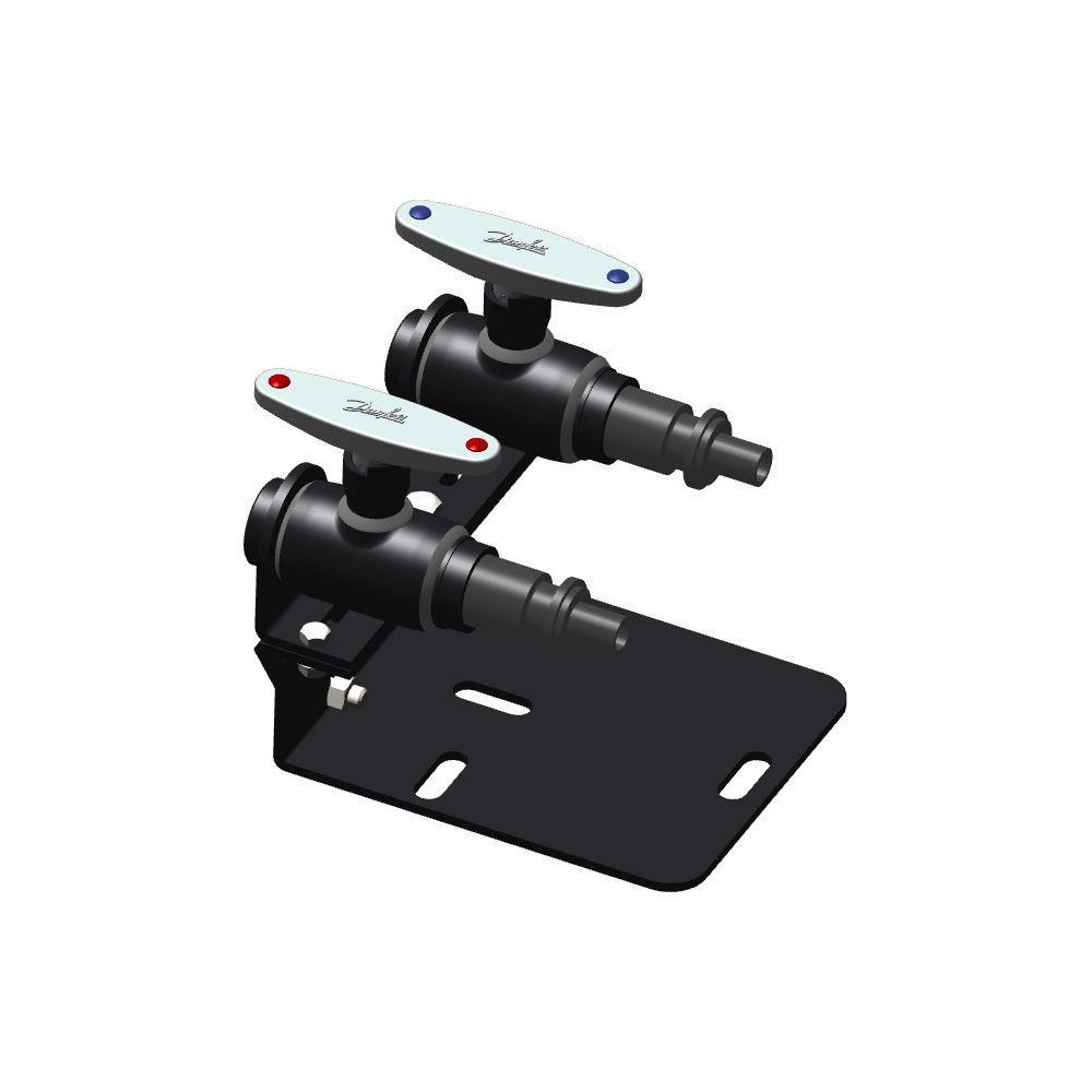Danfoss Kugelhahn JIP-IP, DN 15, PN 40, Kvs 11m3/h, TWS, Rp 1/2" IG und AluPex20 Logs... DANFOSS-065N0081 5702424562083 (Abb. 2)