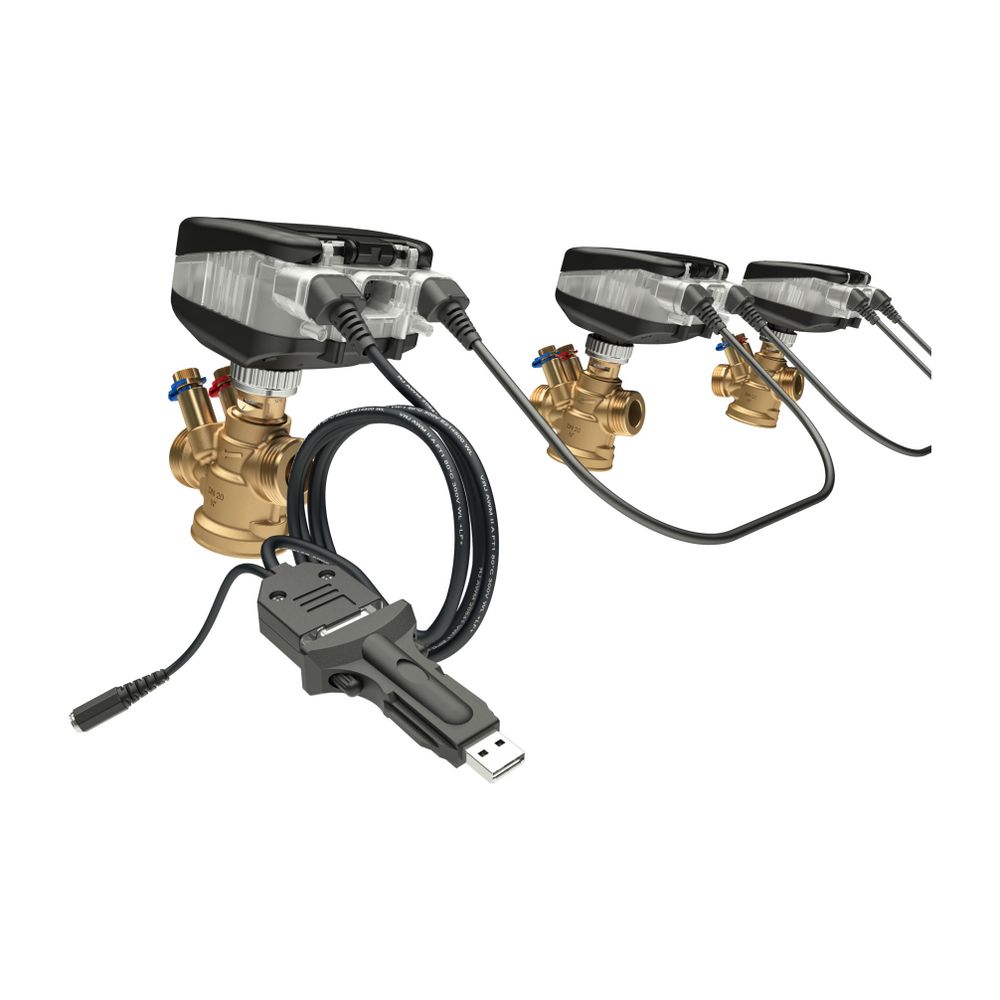 Danfoss druckunabhängiges Regelventil AB-QM 4.0, DN 15, Durchfluss 60-600 l/h, mit P... DANFOSS-003Z8201 5714279038194 (Abb. 14)