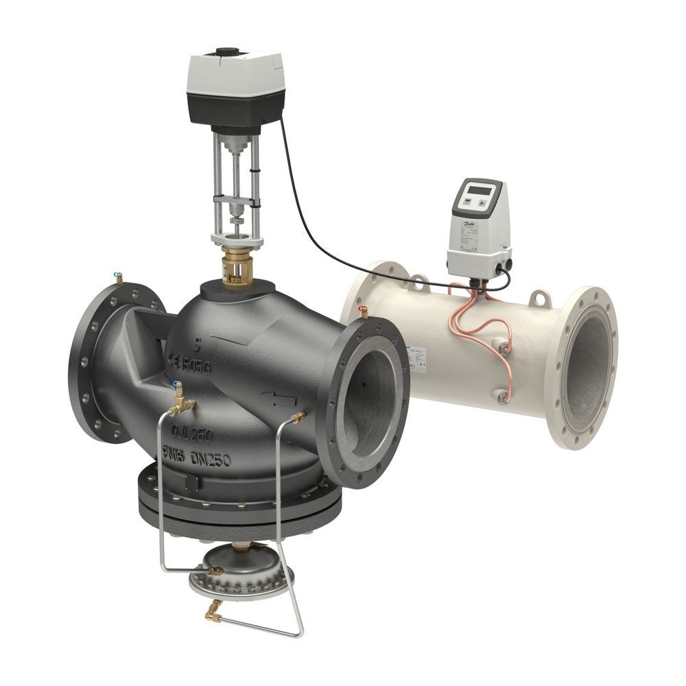 Danfoss druckunabhängiges Regelventil AB-QM 4.0, DN 15, Durchfluss 60-600 l/h, mit P... DANFOSS-003Z8201 5714279038194 (Abb. 17)