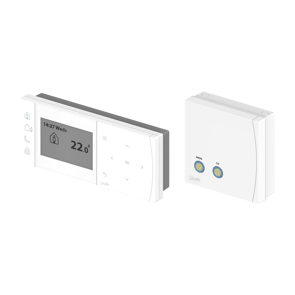 Danfoss Raumthermostat TPOne RF plus RX, Funksteuerung programmierbar, 7-Tage-Program... DANFOSS-087N7858 5715162419267 (Abb. 6)