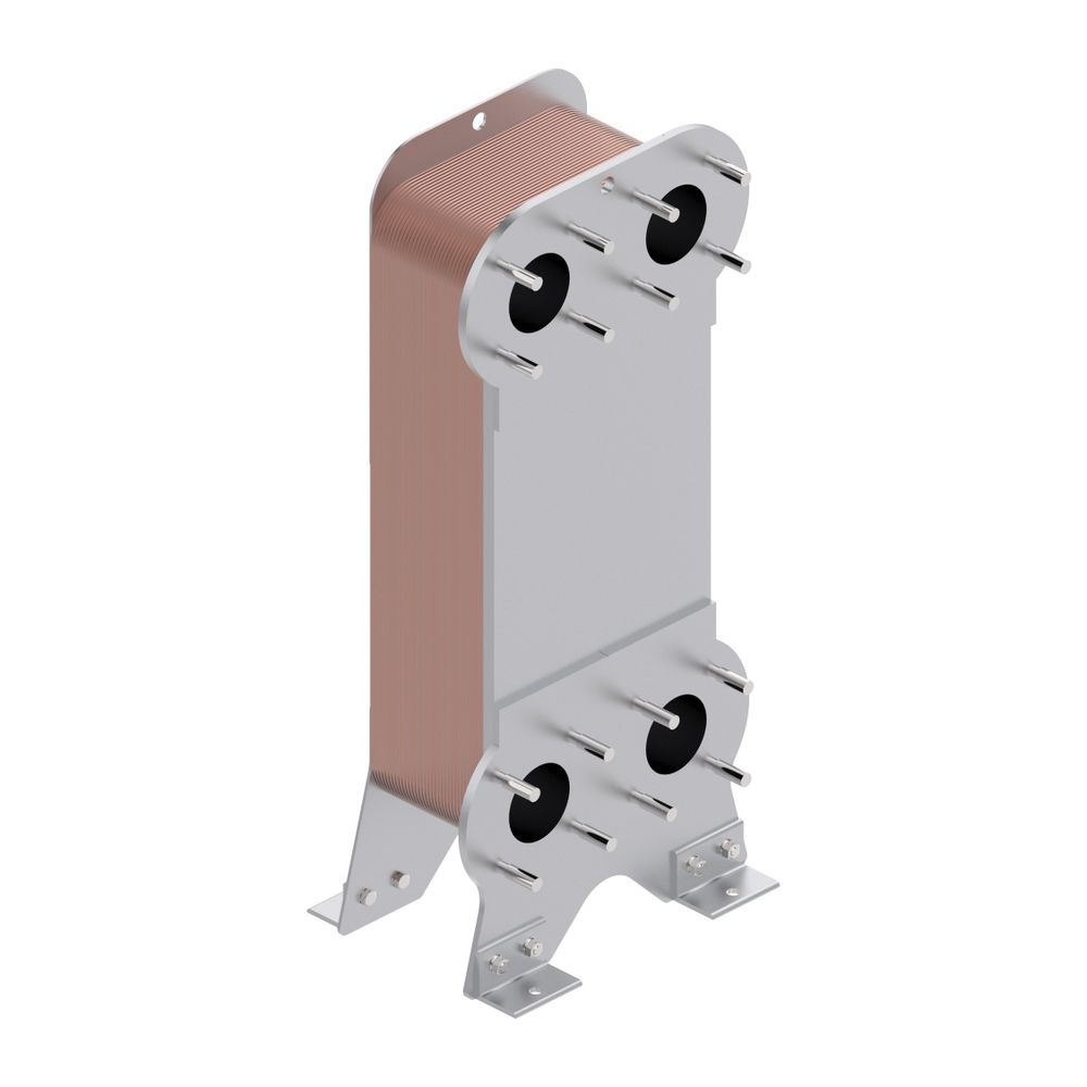Danfoss Plattenwärmeübertrager SL222TL-S, 60 Platten, 25 bar, kupfergelötet, 079U3835... DANFOSS-079U3835 5702425165740 (Abb. 2)