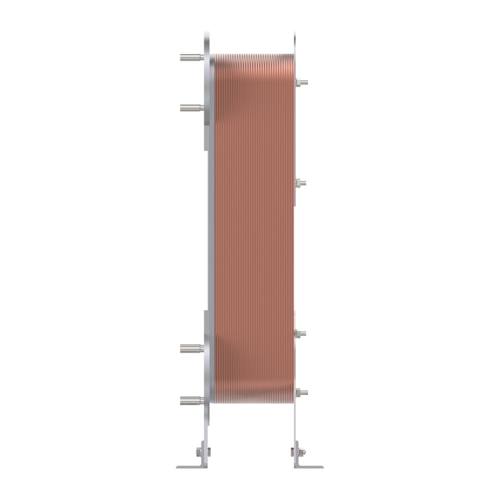 Danfoss Plattenwärmeübertrager SL222TL-S, 60 Platten, 25 bar, kupfergelötet, 079U3835... DANFOSS-079U3835 5702425165740 (Abb. 4)