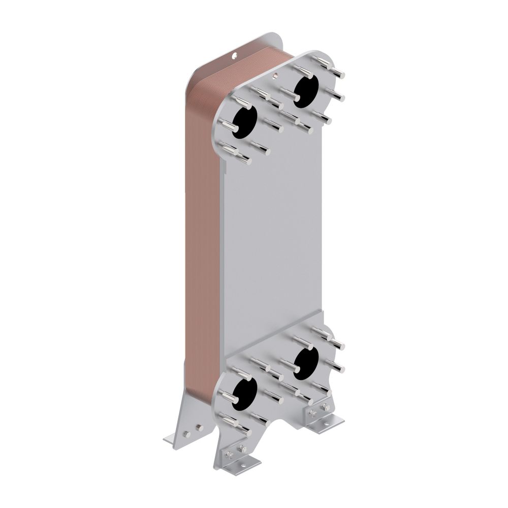 Danfoss Plattenwärmeübertrager SL333TK, 120 Platten, 25 bar, kupfergelötet, 079U8227... DANFOSS-079U8227 5702425154584 (Abb. 2)