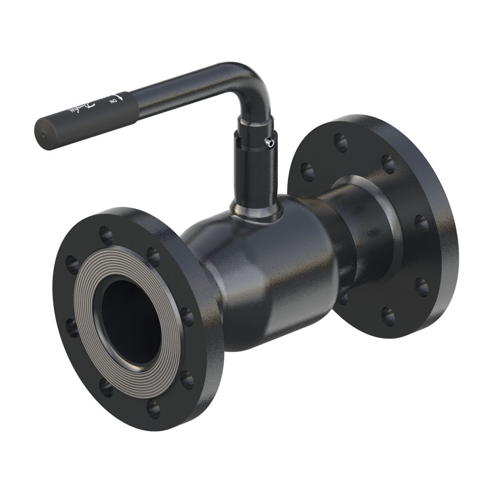 Danfoss Kugelhahn JIP-FF 125.10, DN 65, Kvs 200m3/h, PN 25, mit Flansch beidseitig, 0... DANFOSS-065N3612 5702424597221 (Abb. 6)