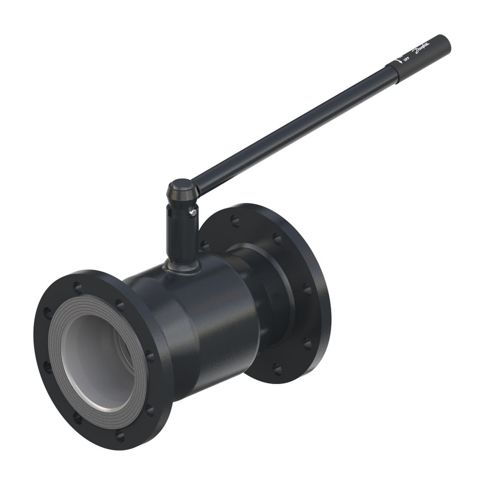 Danfoss Kugelhahn JIP-FF 116.10, DN 125, Kvs 1.080m3/h, PN 16, mit Flansch beidseitig... DANFOSS-065N3609 5702424597252 (Abb. 4)