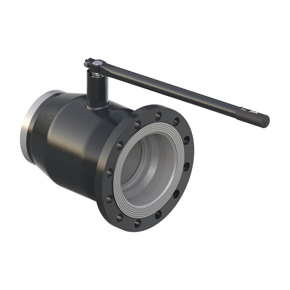 Danfoss Kugelhahn JIP-FW 116.14, DN 200, Kvs 2.300m3/h, PN 16, Anschweißende und Flan... DANFOSS-065N3659 5702424597757 (Abb. 4)