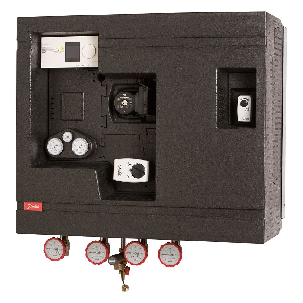 Danfoss Hausstation Termix Compact 28 VX-FI Typ 2, Heizleistung 57kW, mit ECL310/A237... DANFOSS-144H3731 5715628244525 (Abb. 4)