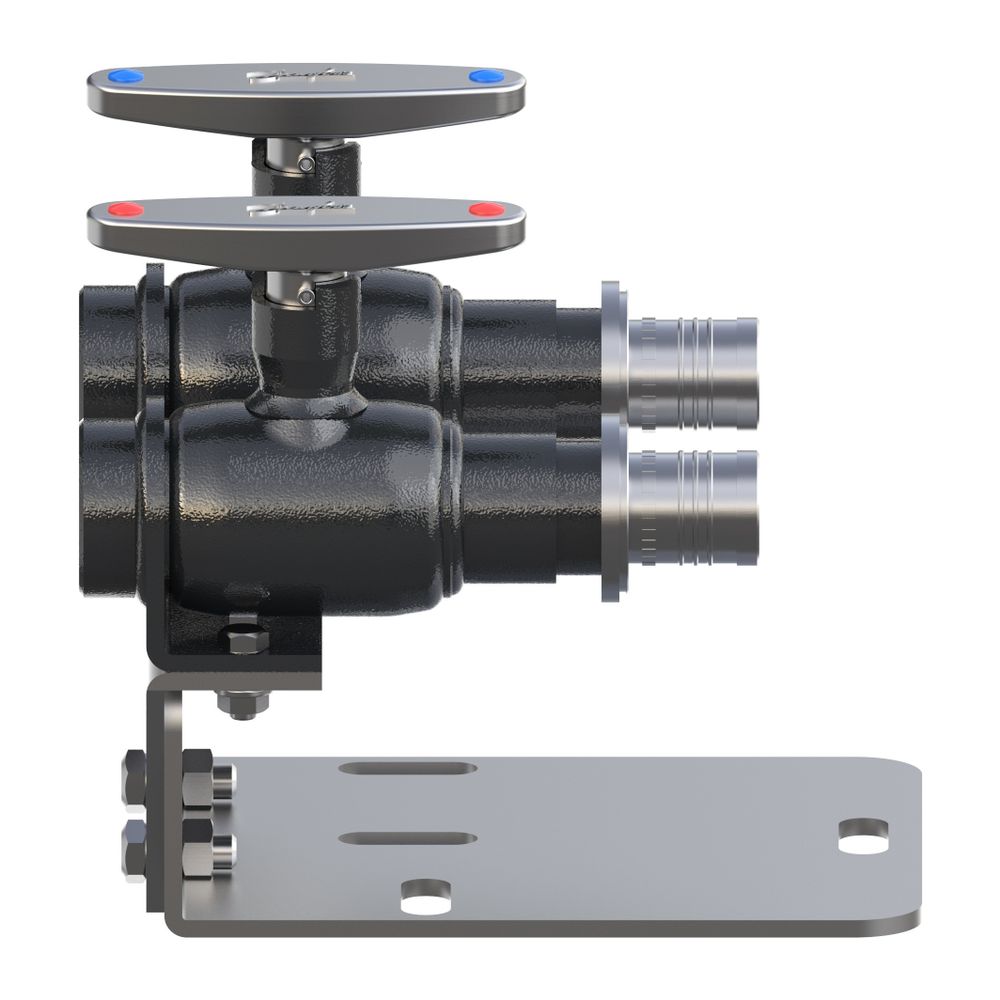 Danfoss Kugelhahn JIP-IP, DN 25, PN 40, Kvs 34m3/h, TWS, Rp 1" IG und AluPex32 IsoPlu... DANFOSS-065N0085 5715162460214 (Abb. 3)