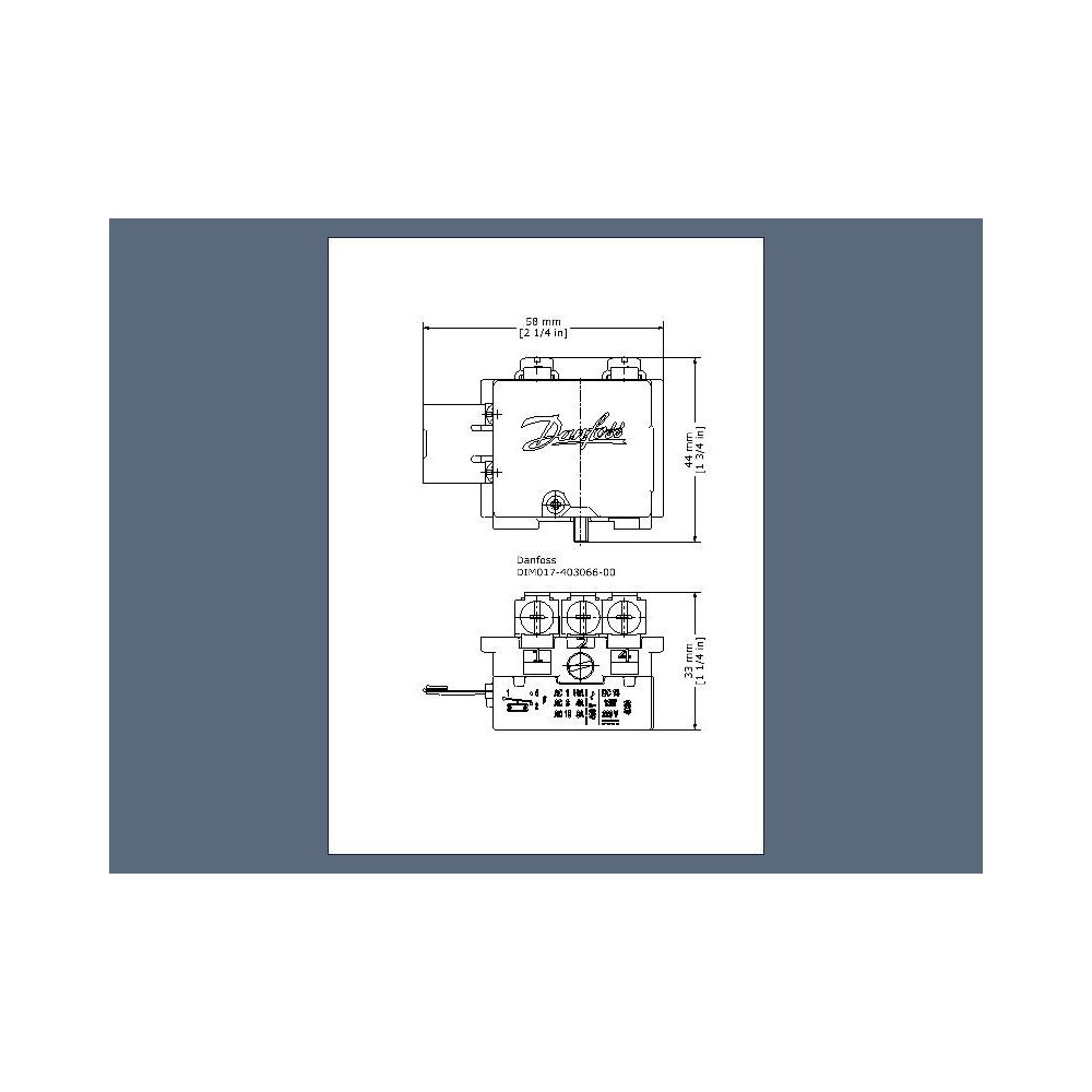Danfoss Schalter RT SPDT Schalter, Ersatzteil, 017-403066... DANFOSS-017-403066 5702428022552 (Abb. 6)