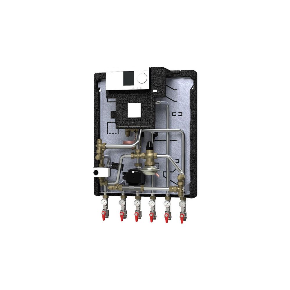 Danfoss Hausstation Se-Solo HWP direkt, Heizleistung 20kW, mit ECL310/A237... DANFOSS-145B5214 5715162909119 (Abb. 6)
