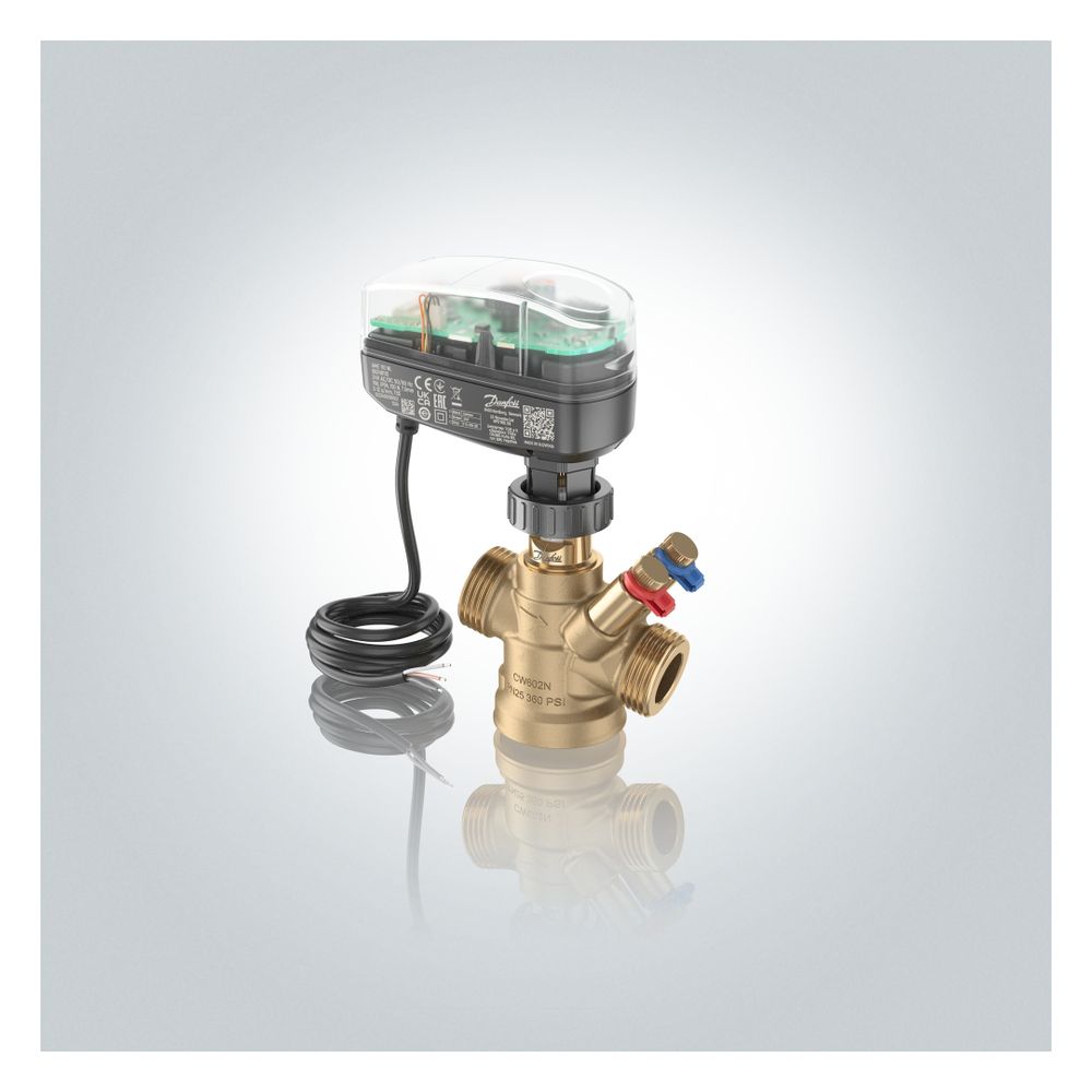 Danfoss Stellantrieb AME 110 NL, 24V AC/DC 150N, Hub 7,5mm, 1,5m Kabel, für AB-QM DN1... DANFOSS-082H8110 5715162790854 (Abb. 5)