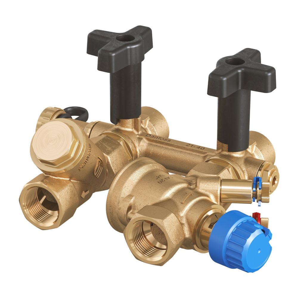 Danfoss Anschluss-Set AB-QM 4.0 Flexo R, DN 20, Einstellbereich 110-1.100l/h, PN 25, ... DANFOSS-003Z1723 5715162960103 (Abb. 2)