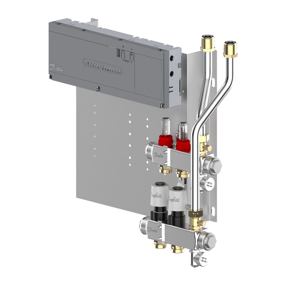 Danfoss Heizkreisverteiler SGCi, mit 2 Heizkreisen und Hauptregler Icon2 230V, für Wo... DANFOSS-145H1942 5715162905708 (Abb. 3)