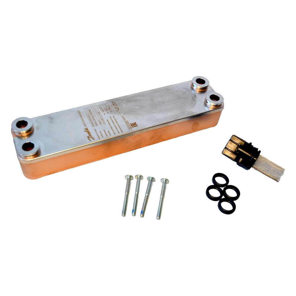 Danfoss Service Kit Wärmeübertrager EvoFlat 4.0 Typ 1 gelötet, rostfreier Stahl, Kupf... DANFOSS-183B0503 5702424600051 (Abb. 2)