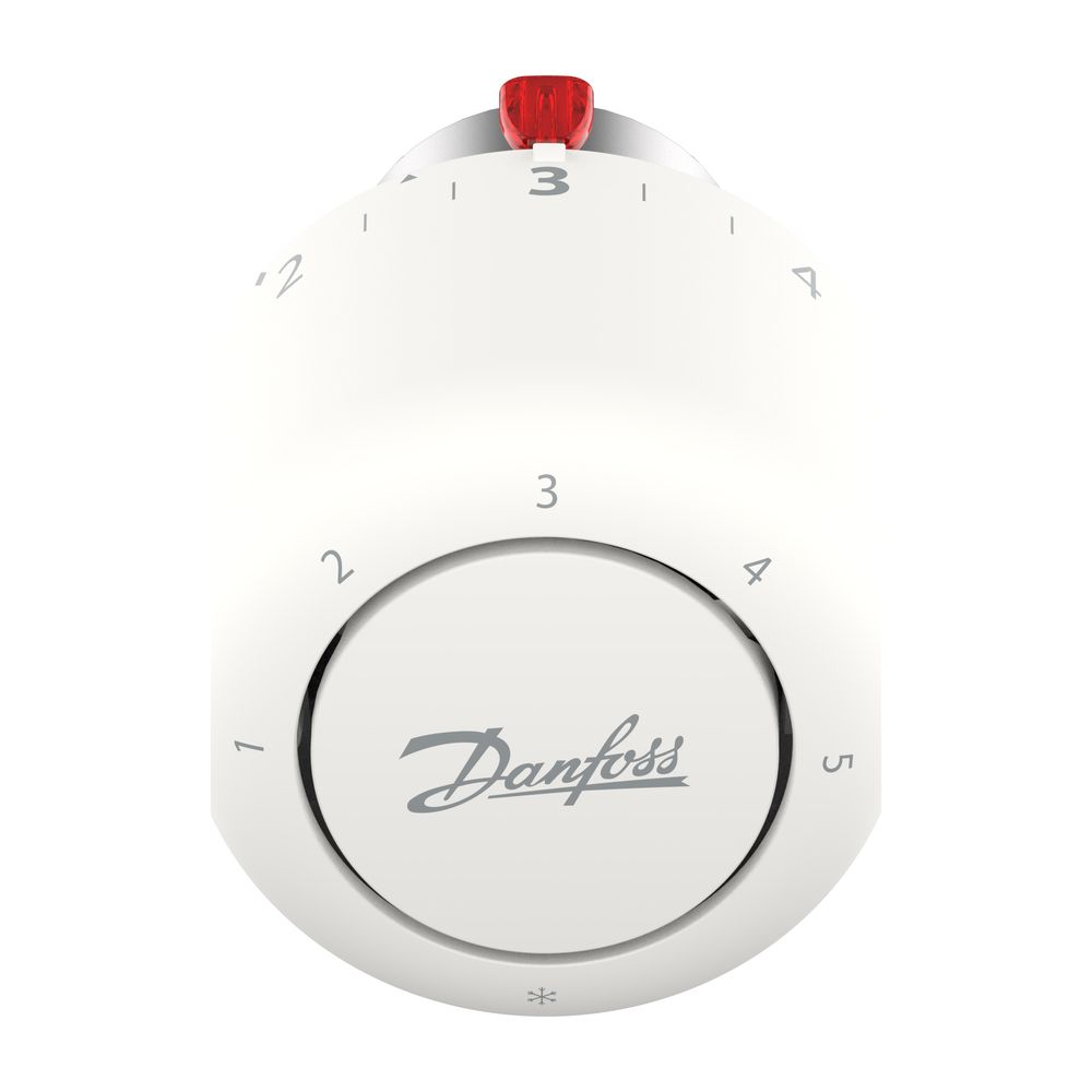 Danfoss Thermostatkopf Aero RA/VL Weiß gasgefüllt, eingebauter Fühler, 015G4550... DANFOSS-015G4550 5702424625962 (Abb. 6)