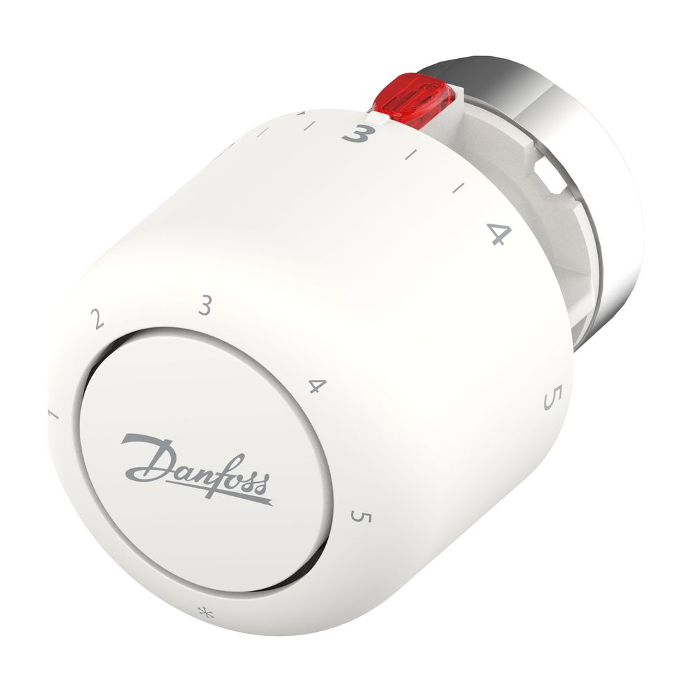Danfoss Thermostatkopf Aero RA/V Weiß gasgefüllt, eingebauter Fühler, 015G4560... DANFOSS-015G4560 5702424625986 (Abb. 4)