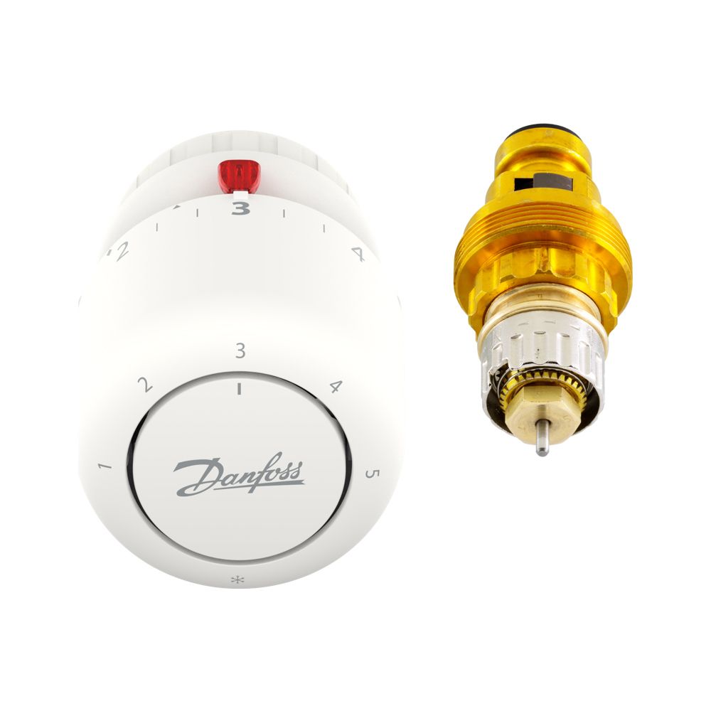 Danfoss Ventileinsatz-Set RAV 10/15/20 mit Aero Thermostatkopf, 015G5204... DANFOSS-015G5204 5702424625481 (Abb. 6)