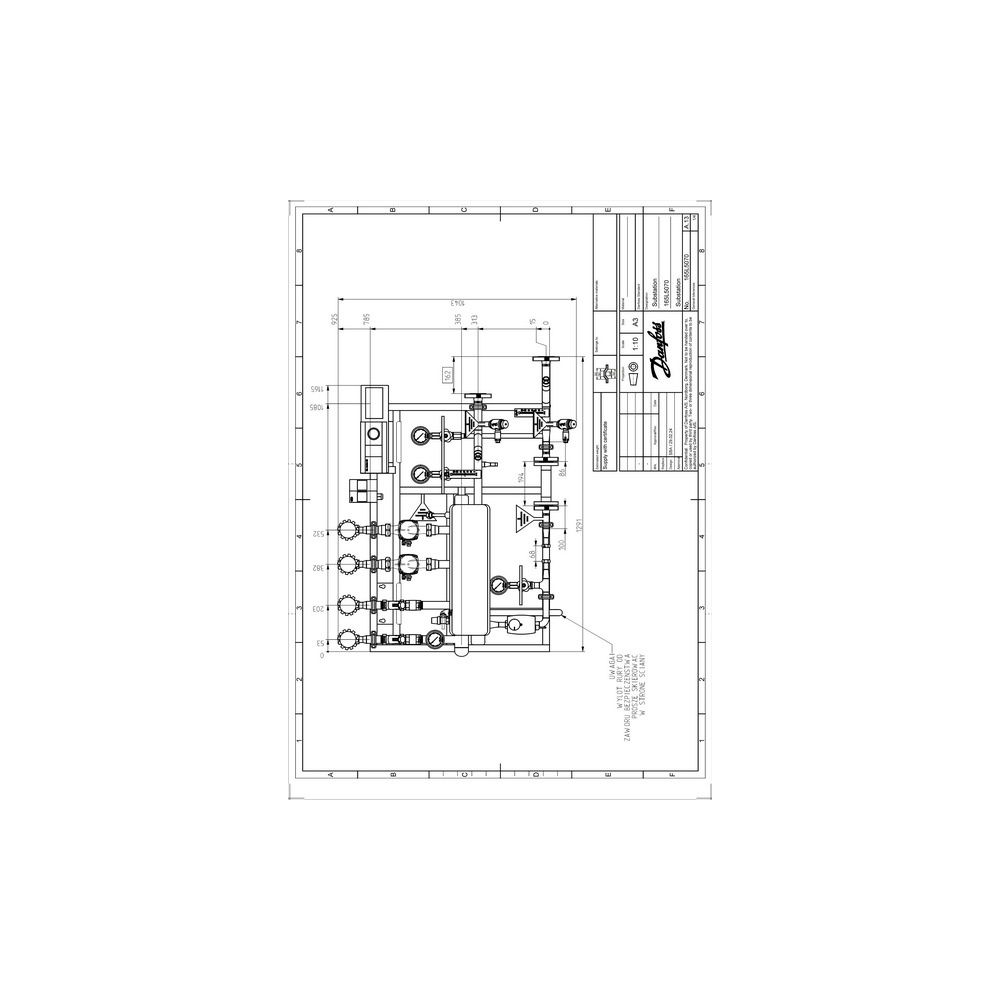 Danfoss Fernwärmestation DSE1 Midi, 20kW, PN 25, Stahl, 165L5070... DANFOSS-165L5070 5715162937792 (Abb. 3)
