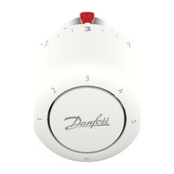 Danfoss Aero RA/VL Thermostatkopf gasgefüllt, weiß, mit eingebautem Fühler... DANFOSS-015G4550 5702424625962 (Abb. 1)