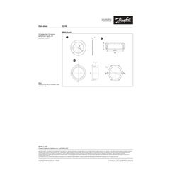 Danfoss Anschweißenden Set 2,5, 079U0787... DANFOSS-079U0787 5702425203886 (Abb. 1)