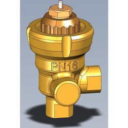 Danfoss Bypass-Ventil VXi, PN 16, 2xM8, 145H4808... DANFOSS-145H4808 5715162682876 (Abb. 1)