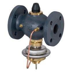 Danfoss Volumenstromregler AVQT mit Anschluss für Thermostat, DN 40, Kvs 20,0m3/h, PN... DANFOSS-003H6768 5702421542897 (Abb. 1)