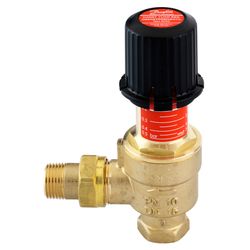 Danfoss Überströmventil AVDO, DN 15, Rp 1/2", Eckausführung, mit Innen-Muffengewinde ... DANFOSS-003L6003 5702420017082 (Abb. 1)