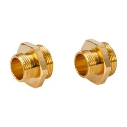 Danfoss Einschraubadapter Innengewinde/Außengewinde, G 2 1/4" A flachdichtend, 003Z40... DANFOSS-003Z4076 5702420114095 (Abb. 1)