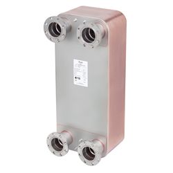 Danfoss Plattenwärmeübertrager MicroPlate XB66H-1, 140 Platten, DN 65, 25 bar, kupfer... DANFOSS-004B1996 5710104048000 (Abb. 1)
