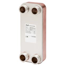 Danfoss Plattenwärmeübertrager MicroPlate XB 12H-1, 26 Platten, G 1 1/4" AG x 25mm, P... DANFOSS-004H7558 5702425108921 (Abb. 1)