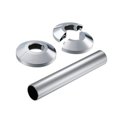Danfoss Wandrosetten für Standard-Anschluss, Chrom, 013G3133... DANFOSS-013G3133 5702420081373 (Abb. 1)
