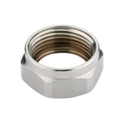 Danfoss Überwurfmutter vernickelt, R 5/8", für RA, RAV, RAV-L, FJV, RLV, AVDO und VMT... DANFOSS-013G3182 5702420069418 (Abb. 1)