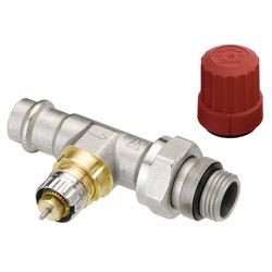 Danfoss Ventilgehäuse RA-N, DN 15, Pressfit R 1/2", Durchgangsausführung, matt vernic... DANFOSS-013G3238 5702420091730 (Abb. 1)