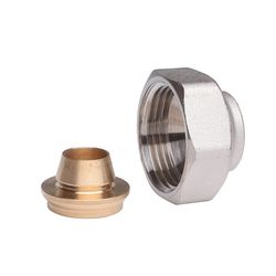 Danfoss Klemmverbinder, G 3/4" Innengewinde auf 10mm, für Stahl- und Kupferrohre... DANFOSS-013G4120 5702420033334 (Abb. 1)