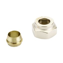 Danfoss Klemmverbinder, G 3/4" Innengewinde auf 14mm, für Stahl- und Kupferrohre... DANFOSS-013G4124 5702420033372 (Abb. 1)