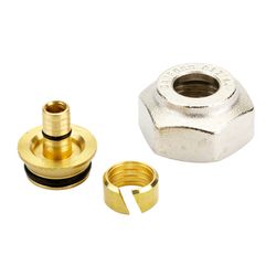 Danfoss Klemmverbinder, G 3/4" Innengewinde auf 12x2mm, für VPE-Kunststoffrohre PEX... DANFOSS-013G4152 5702420032863 (Abb. 1)