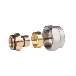 Danfoss Klemmverbinder, G 3/4" Innengewinde auf 18x2mm, für Alu-Verbundrohre AluPex... DANFOSS-013G4188 5702420033068 (Abb. 1)