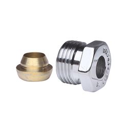 Danfoss Klemmverbinder, R 1/2" Außengewinde auf 10mm, für Stahl- und Kupferrohre, ver... DANFOSS-013G4192 5702420069920 (Abb. 1)